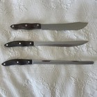 Vintage Cutco Knife Set Brown Handle 1022 1023 1024