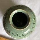 Vintage Korean Celadon Rare Round  Vase