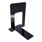 Heavy Duty Black Metal Bookends Set Of 4 Non Slip Squared Book Ends Bookend
