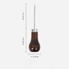 Scratch Awl Tool By General Tools W  Hardwood Handle   Alloy Steel Blade