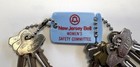 New Jersey Bell Telephone Women s Safety Committee Key Fob Scream   Run W10 Keys