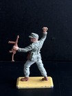 Britains Deetail 1971 Wwii German Infantry Africa Vintage Toy Soldier    