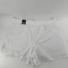 Nwt Prince Mens Woven Tennis Shorts White Xxl 5 Inch Inseam Built-in Underwear