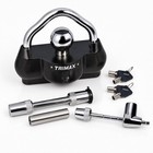 Trimax Keyed Alike Trailer Lock Set 3-pack