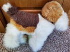 Vintage 1985 Dakin Terrier Puppy Dog Plush Stuffed Animal Toy 16 Inch