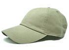 Men Cotton Baseball Cap Adjustable Polo Style Washed Solid Plain Blank Dad Hat