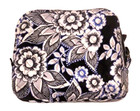 Nwt Vera Bradley Iconic Medium Cosmetic Bag Travel Case In Snow Lotus Floral
