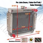 Radiator Fit John Deere Gator 6x4 Trail Gator Worksite Manual  vga10979 Aluminum