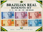 Brazil 2010 - 2026 Banknote Set 2 5 10 20 50 100 Reais     6 Notes Collection Unc