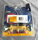 Yellow Jacket 41866 2-valve Series 41 Test charging Manifold Red   Blue Gauges