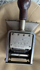 Vintage American Numbering Machine Model 44 Stamper Brooklyn Ny