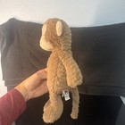 Jellycat London Rolie Polie Monkey 14  Soft Brown And Beige Retired Plush Animal