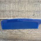 Vintage Goody Unbreakable Style Rat Tail   Pocket Comb 8      5    Black   Blue Usa