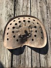 Vintage 18  Metal Tractor Seat Rustic Farm Implement Wall Decor Primitive