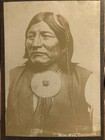 Rare Original Native American Indian Photograph    mow Way Comanche    Chief Soule