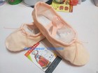 New Girls Canvas Ballet Shoes Kids Soft Split-sole Ballet Dance Slippers Us 8-13