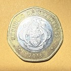 Seychelles 10 Rupees Current Circulated Bimetallic Coin Dated 2016