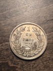 1927 Chile Un Peso- Thin 1-  50  Silver Coin- Honest Coin 