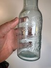 Antique Embossed Bunker Hill Pickles Pickle Bottle Skilton Foote   Co Boston