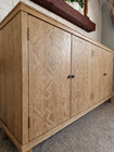 59  Vintage Style Sideboard Buffet Cabinet 4door Wood Credenza Console Storage