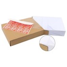 Shipping Labels 8 5x11full Sheet   8 5x5 5 Half Sheet Self Adhesive 2 Per Sheet