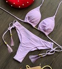 Women Triangle Bikini Set Push Up Brazilian Swimwear Us