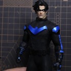 1 12 Painted Nightwing Robin Head Carving Sculpt Model Fit 6   Action Figure
