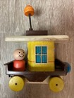 Vintage Fisher Price Little People 1964 Chug Chug Magnetic Coupler Train  168
