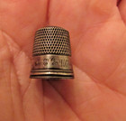3g Sterling Silver Simons Bros Sewing Thimble Small Size 8 Antique