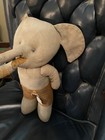 Vintage   Unique    Elephant Stuffed Animal Plush Toy   Nice   
