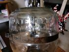 Vintage July 1 1913 Glass Drug Store Pharmacy Display Apothecary Dispenser Rare 