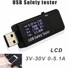 6 In 1 Usb Tester Power Off Protection Voltage Current Meter Power Detector