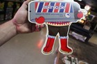Scarce 1950s Eskimo Pie Ice Cream Bar Dealer Painted Metal Sign Smaller Version