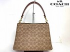 Coach Signature Double Zip Tote Bag