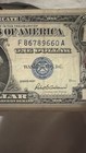 One Dollar Bill Silver Certificate Blue Seal Series 1957 - Rare  