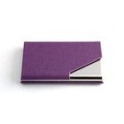 Slim Pu Leather Card Holder Wallet For Credit Id Business Cards Pocket Case