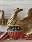 Vintage Whitehall 24  American Eagle Aluminum Wall Hanging Patriotic Usa - New