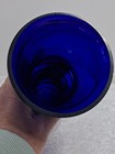 Cobalt Blue Vase 8 5  Tall Vintage
