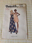 Vintage 1970s Sewing Pattern Butterick 3129  Halter Dress Size 8 B 31 5 Ff Uncut