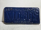 Vintage 1965 Kentucky License Plate - Christian County