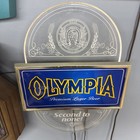 Vintage Olympia Beer Lighted Sign Rare Bar Take Display Advertising 17  Read