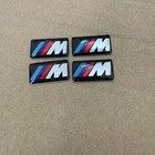 4pcs     fit For Bmw M Sport Alloy Wheel Badge Sticker Emblem Decal Bmw 17mm   9mm