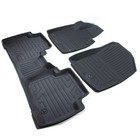 3d All Weather Floor Mats Liner For 2013-2018 Hyundai Santa Fe 5 Passenger Seats