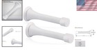 Tough 2 Pack Spring Door Stopper - Modern Wall Mount Noise-cancellation