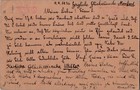 1936 Palestine Jerusalem Handstamp Postcard Cover To Germany Frankfurt Main