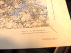 Vintage 1903 Map 1931 Reprint Boston Massachusetts Geological Survey 16 5  X 20 