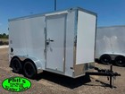 2026 Haulmark 6x12 Cargo   Enclosed Trailer Passport Delux - Rear Double Doors 