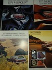 Lot Of 15 Vintage 1971-1973 Mercury- Lincoln Brochures   Various Vehicles   Info