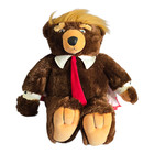 Trumpy Bear Plush Stuffed Donald Trump Bear W  Pack Away American Flag 22  Tall