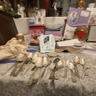 Antique Us Silverplate Flatware Mixed Lot - Assorted Spoons Forks Knives
